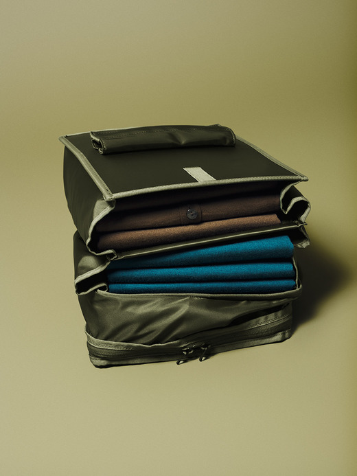 PORTER Knit Holder in Travel Case  詳細画像 GREEN 2